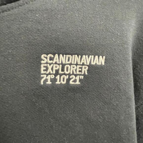 Scandinavian Explorer Norway Hoodie Mens Size Medium Nordic Norwegian - Picture 2 of 3